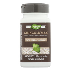 Nature's Way - Ginkgold Max 120 Mg - 60 Tablets
