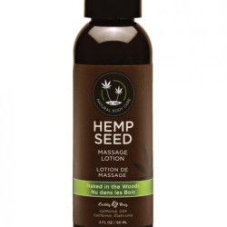 Earthly Body Hemp Seed Massage Lotion Naked In The Woods 2oz