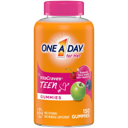 One A Day For Her Teen Multivitamin Gummies;  150 Count