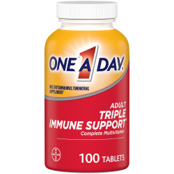 One A Day Triple Immune Support Complete Multivitamin;  100 Count
