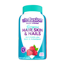 Vitafusion Gorgeous Hair;  Skin & Nails Multivitamin;  plus Biotin and Antioxidant Gummy Vitamins;  135 Count