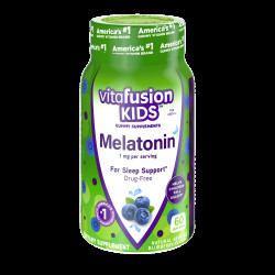 Vitafusion Kids Melatonin For Sleep Support;  1 mg;  60 Count