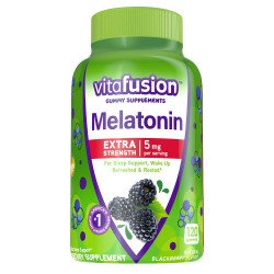 Vitafusion Extra Strength Melatonin Gummy Vitamins;  Sleep Supplements;  120 Count